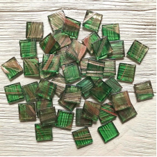Скляна мозаїка Eco-Mosaic 20х20 мм 33х33 см зелена (20Z24)