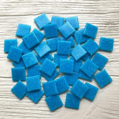 Скляна мозаїка Eco-Mosaic 20х20 мм 33х33 см синя (DA304) Хмельницький