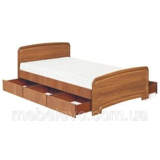 Кровать Абсолют Мебель К-160С 3Я Классика ДСП 160х200