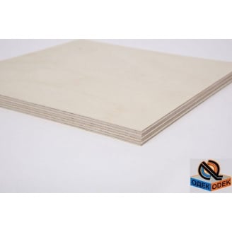 Фанера ФСФ розмір листа 2500x1250 сорт 2/2 6,5 мм