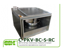 Вентилятор C-PKV-BC-S-50-30-4-220-RC канальный в шумоизолированном корпусе