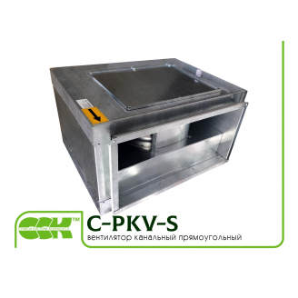 Канальный вентилятор C-PKV-S-40-20-4-380 в шумоизолированном корпусе