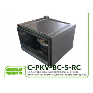 Вентилятор C-PKV-BC-S-50-30-2-220-RC канальний в звукоізольованому корпусі