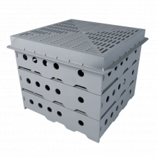 Короб для зелених покрівель TOPWET TWZ 300x300x330