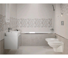 Плитка настінна Cersanit Margo Light Grey 250х400 мм