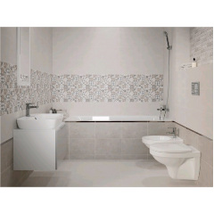 Керамогранітна плитка настінна Cersanit Margo Light Grey 250х400 мм Харків