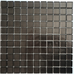 Стеклянная мозаика Керамик Полесье Dark Brown 300х300 мм Ивано-Франковск