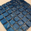 Стеклянная мозаика Керамик Полесье Gretta Deep Blue колотое стекло 300х300 мм Черкассы