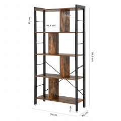 Стелаж для зберігання в стилі LOFT (Rack-020) Київ