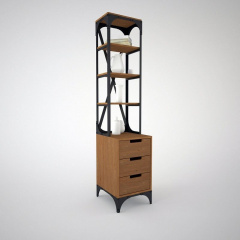 Стелаж для зберігання в стилі LOFT (Rack-068) Тернопіль