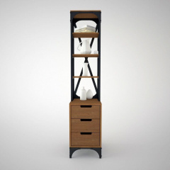 Стелаж для зберігання в стилі LOFT (Rack-068) Тернопіль