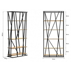 Стеллаж для хранения в стиле LOFT (Rack - 125) Одесса