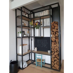 Кутовий стелаж в стилі LOFT (Rack-235) Київ