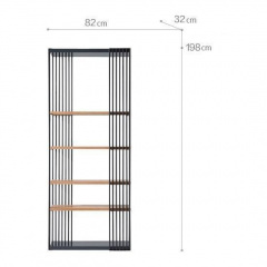 Стеллаж для хранения в стиле LOFT (Rack - 236) Киев