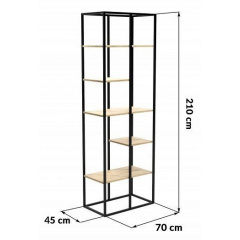 Стеллаж для хранения в стиле LOFT (Rack - 115) Шостка