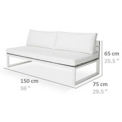 Модульний диван середній в стилі LOFT (Sofa-48) Полтава