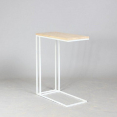 Приставний столик у стилі LOFT (Table - 941) Вишневе