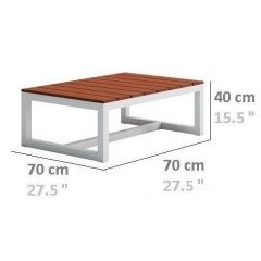 Журнальний столик у стилі LOFT (Table - 601) Київ