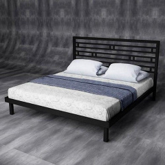 Ліжко в стилі LOFT (Bed-026) Вишневе