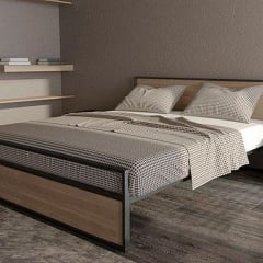 Кровать в стиле LOFT (Bed-068) Шостка