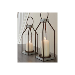 Настільний свічник у стилі LOFT (Lamp-64) Калуш
