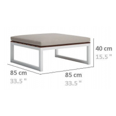 Лаунж пуф в стилі LOFT (Sofa-26) Житомир