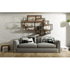 Настінна полиця в стилі LOFT (Wall Shelf-02) Хуст