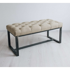 Банкетка-пуф для передпокою в стилі LOFT (Sofa-56) Чернівці