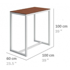 Барний стіл в стилі LOFT (Bar Table-03) Доманівка