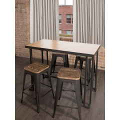 Барный стол в стиле LOFT (Bar Table-07) Нежин