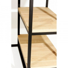 Письменный стол в стиле LOFT black (Office Table-113) Ровно