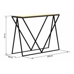 Консоль для дома в стиле LOFT (Console - 023) Фастів