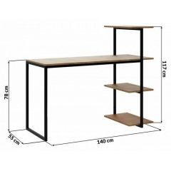 Письменный стол в стиле LOFT (Office Table - 087) Дніпро