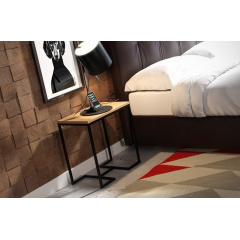 Прикроватный столик в стиле LOFT (Table - 323) Запоріжжя