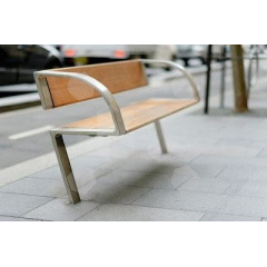 Скамейка парковая в стиле LOFT (Street Bench - 22) Одеса