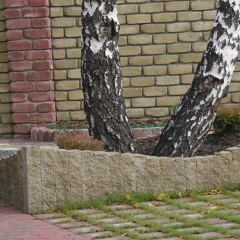 Столбик декоративный Золотой Мандарин 250х100х60 мм горчичный Киев