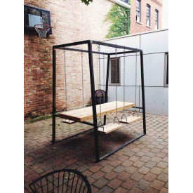 Садовий стіл в стилі LOFT (Garden Table-11)