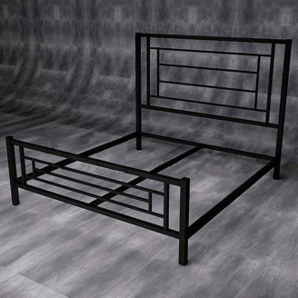 Ліжко в стилі LOFT (Bed-043)