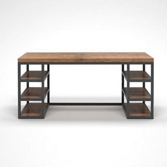 Письмовий стіл в стилі LOFT (Office Table - 117)