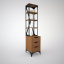 Стелаж для зберігання в стилі LOFT (Rack-068) Тернопіль