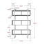 Стеллаж для хранения в стиле LOFT (Rack - 146) Тернополь