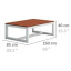 Журнальный столик в стиле LOFT (Table - 459) Киев