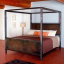 Кровать в стиле LOFT (Bed-057) Киев