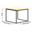 Журнальний столик у стилі LOFT (Table-599) Київ