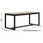 Обеденный стол в стиле LOFT (Table-163) Киев