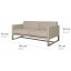 Лаунж диван в стилі LOFT (Sofa-05) Херсон
