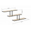 Настенная полка в стиле LOFT (Wall Shelf-44) Киев