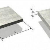 Плита бетонная тротуарная марки 8К8 1000х1000х80 мм