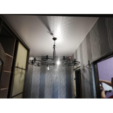 Одноуровневый натяжной потолок