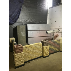 Цегла облицювальна МОНОЛІТ-2018 Скеля ложок світло-жовтий 250х100х65 мм Івано-Франківськ